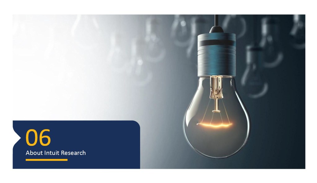 Canadian outlook study 2025 by Intuit Research. Intuit Research conducted a nationwide survey of 1,015 Canadian respondents in May 2025 to examine consumer sentiment, economic confidence, spending changes, attitudes toward finances and AI usage among Canadians.

Section 6: About Intuit Research